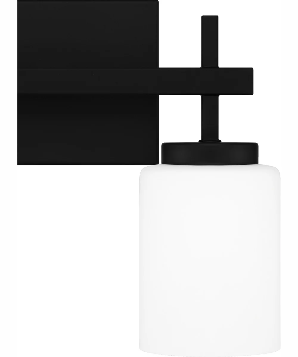 Wilburn Medium 2-light Bath Light Matte Black - Image 6