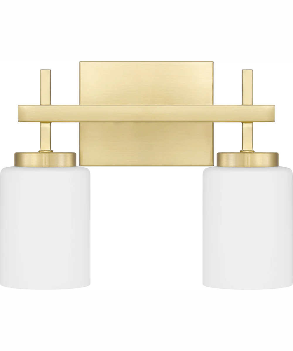 Wilburn Medium 2-light Bath Light Satin Brass - Image 3
