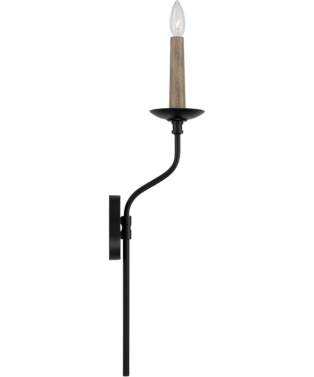 Wilder 1-Light Sconce Matte Black - Image 5