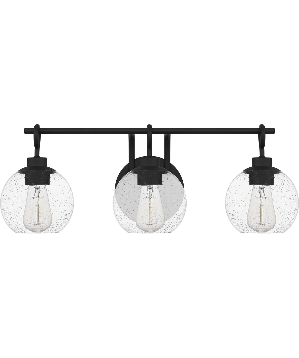 Winston Large 3-light Bath Light Matte Black - Image 3