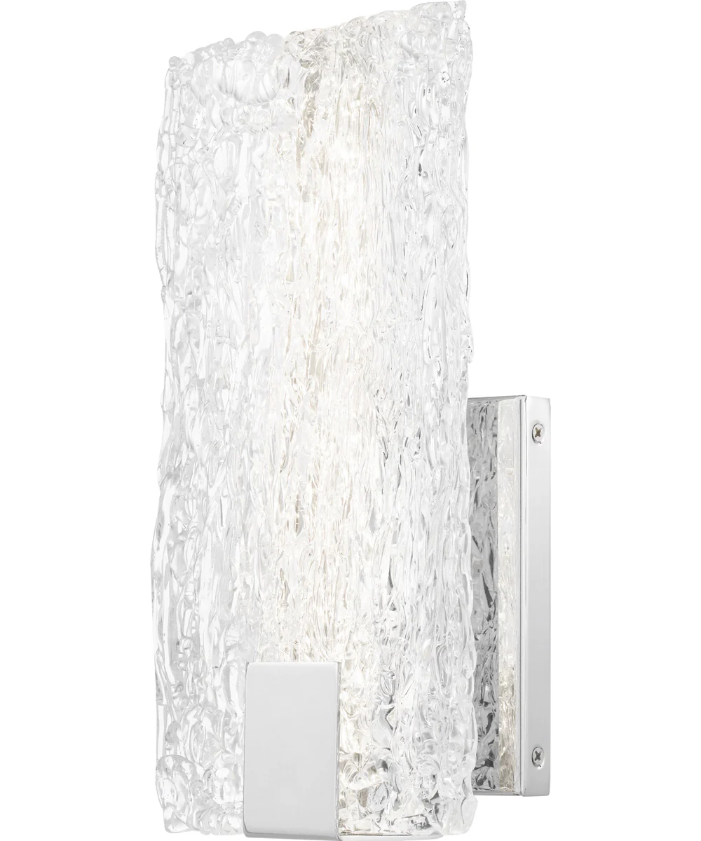 Winter Small Wall Sconce Polished Chrome