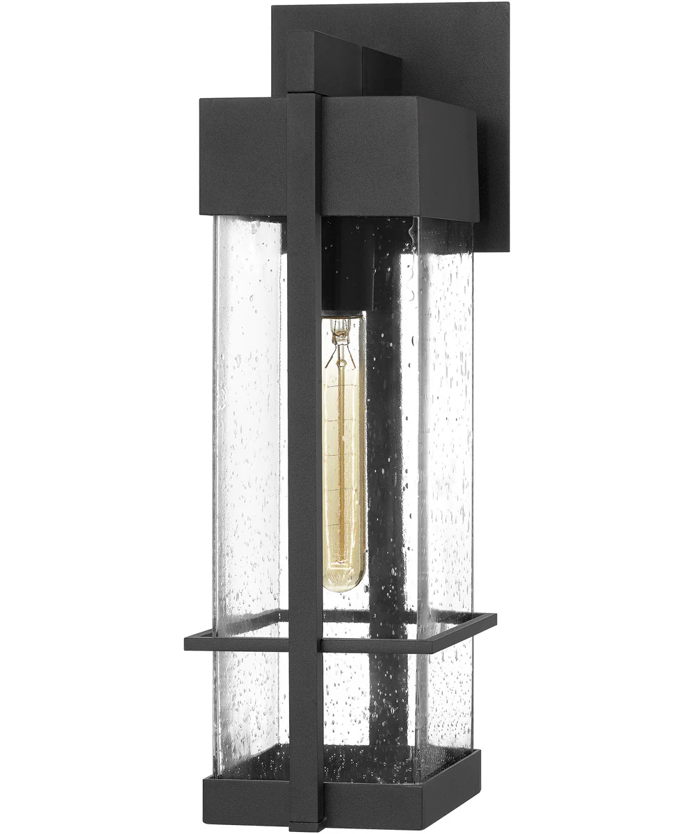 Wynn Large 1-light Outdoor Wall Light Coastal Armour Aluminum Earth Black - Image 2