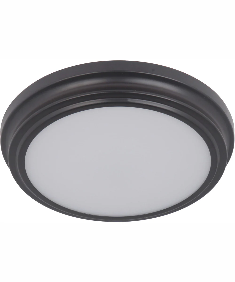 X66 1-Light LED Flushmount Oiled Bronze