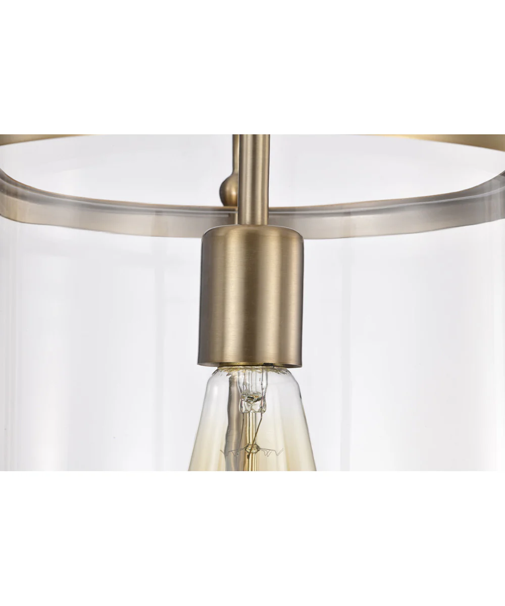 Yorktown 1-Light Pendant Burnished Brass - Image 10