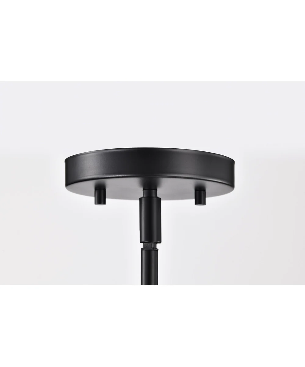 Yorktown 4-Light Pendant Matte Black - Image 8