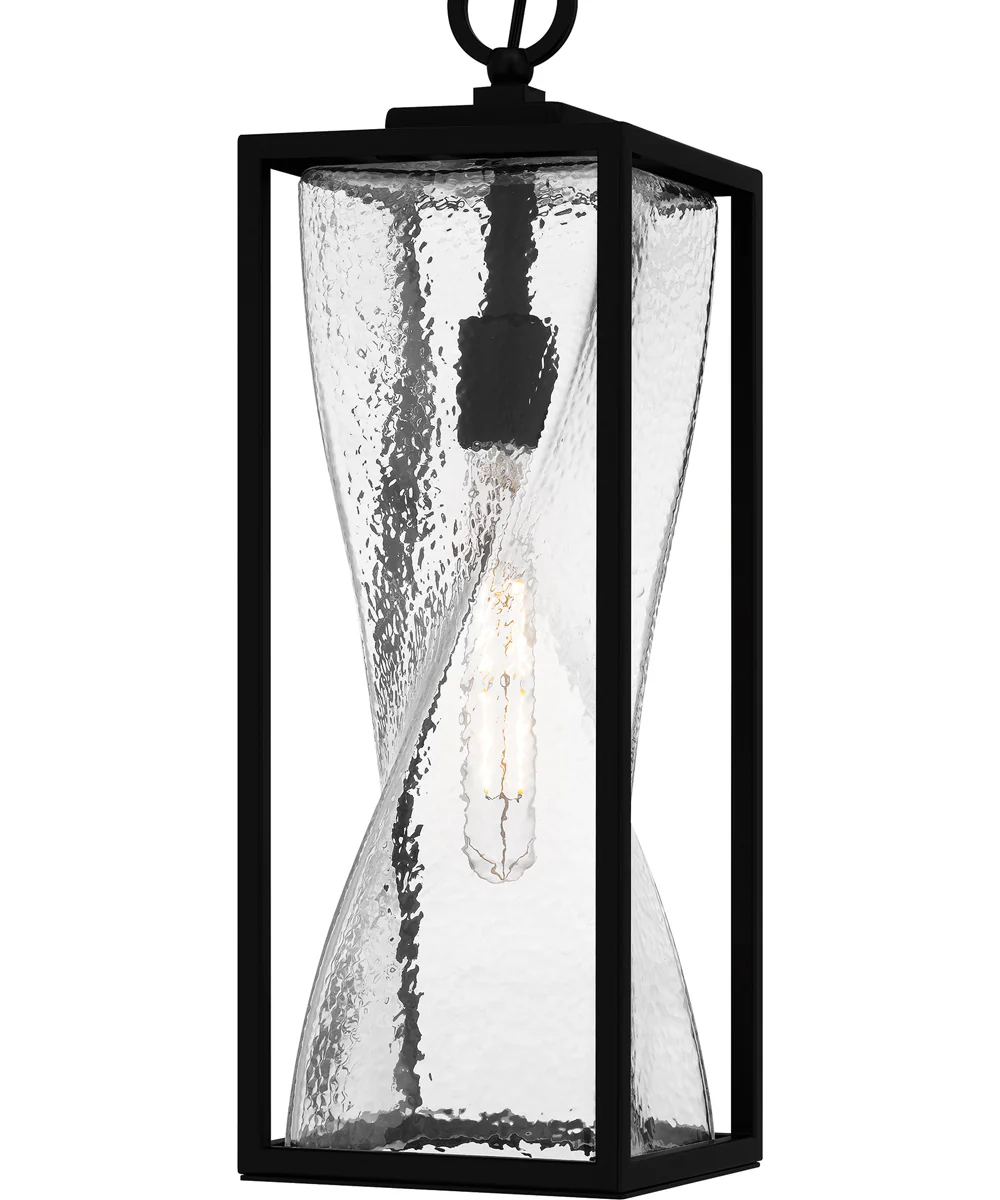 Zarah Large 1-light Outdoor Pendant Light Matte Black - Image 5