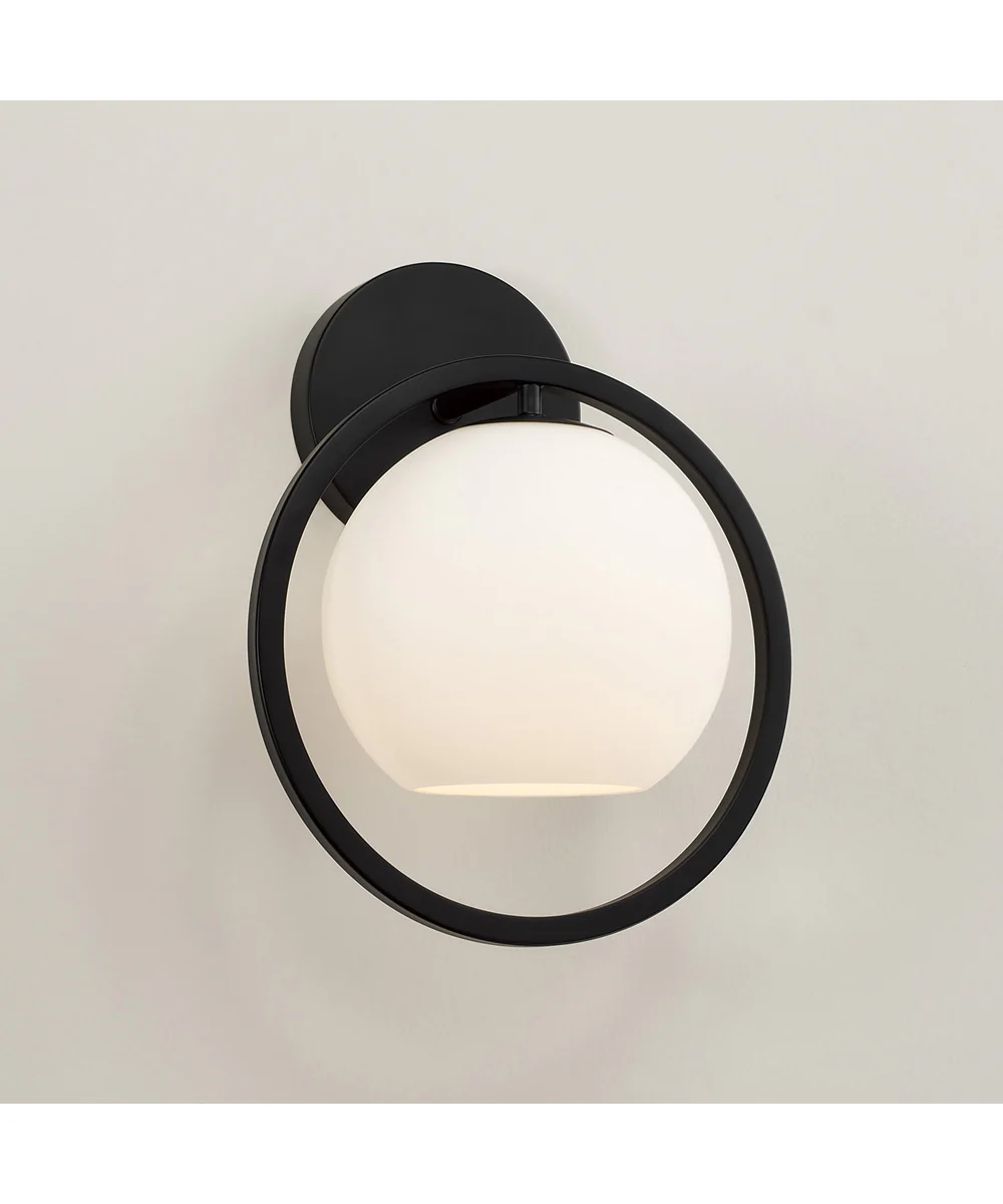 Zeek 1-Light Sconce Matte Black - Image 2