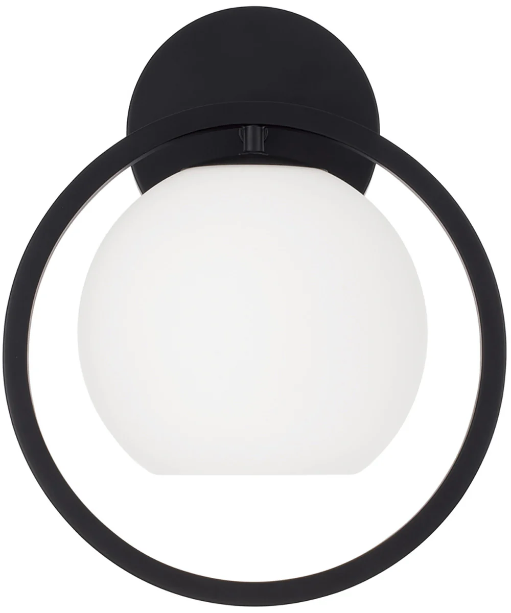 Zeek 1-Light Sconce Matte Black - Image 3