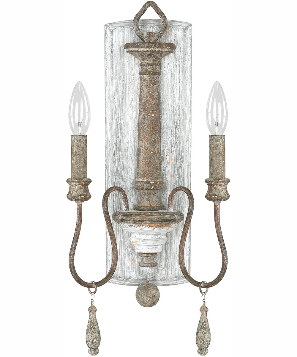 Zoe 2-Light Sconce French Antique