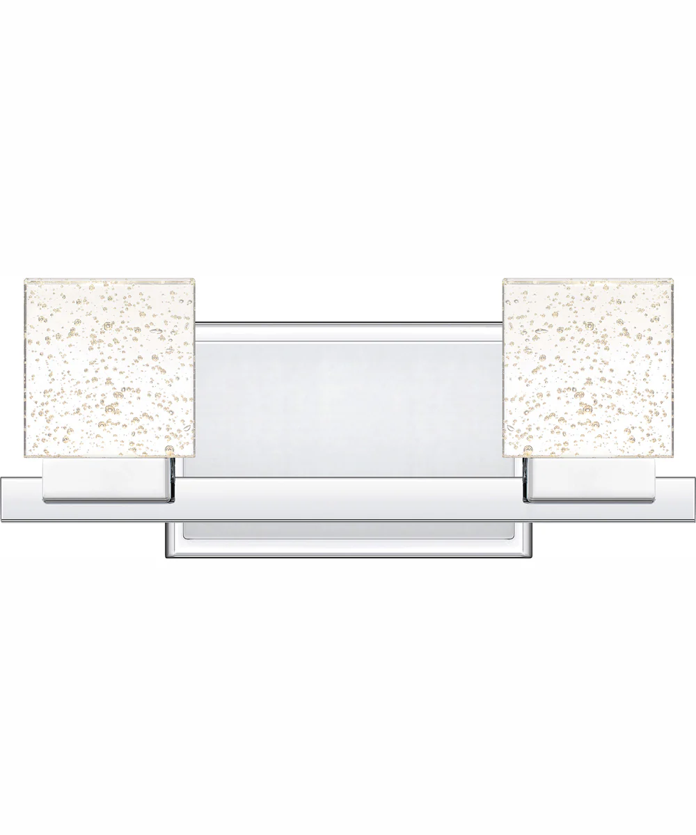 Zola Medium Bath Light Polished Chrome